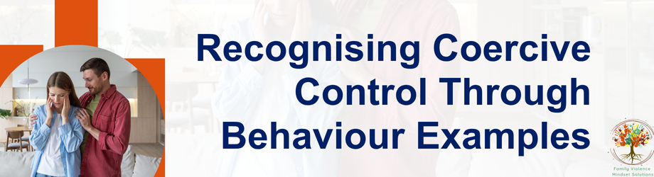 Recognising Coercive Control Through Behaviour Examples